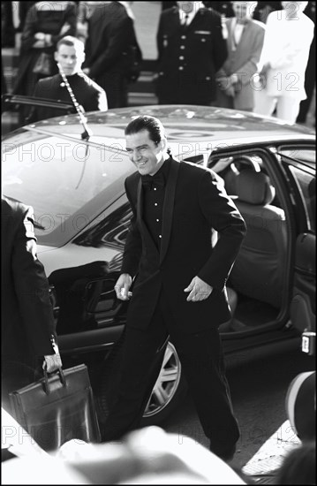 05/19/2001. Backstage of Cannes Film Festival with Melanie Griffith & Antonio Banderas