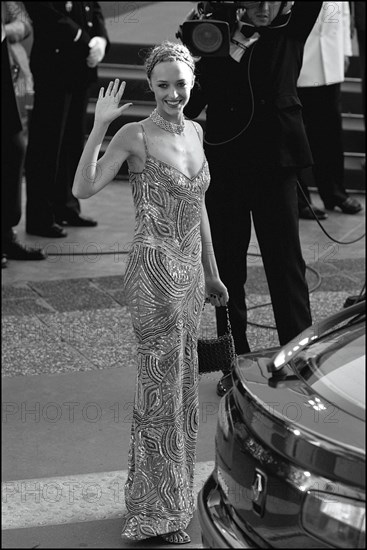 05/19/2001. Backstage of Cannes Film Festival with Melanie Griffith & Antonio Banderas