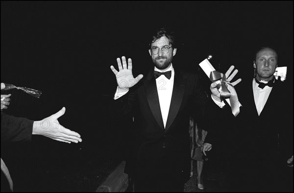 05/20/2001. 54th Cannes Film Festival : Exclusive Backstage closing ceremony