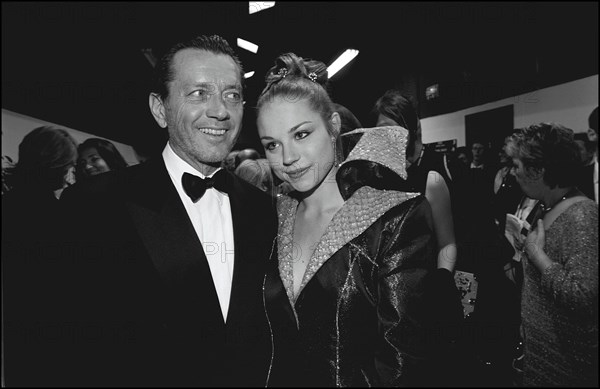 05/20/2001. 54th Cannes Film Festival : Backstage closing ceremony