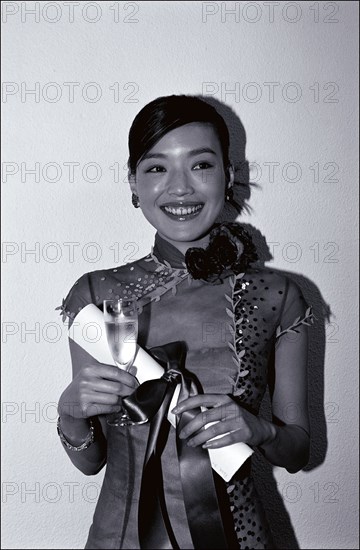 05/20/2001. 54th Cannes Film Festival : Backstage closing ceremony