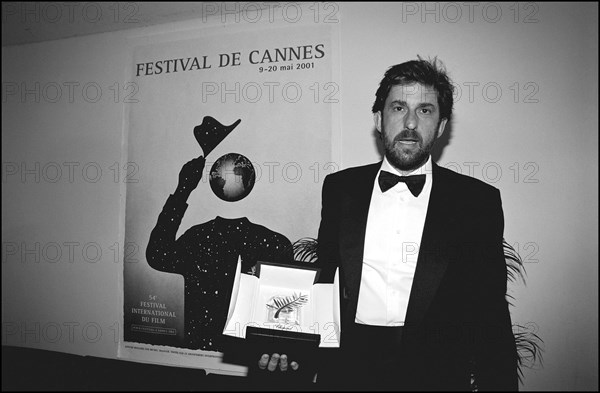 05/20/2001. 54th Cannes Film Festival : Backstage closing ceremony