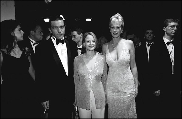 05/20/2001. 54th Cannes Film Festival : Backstage closing ceremony