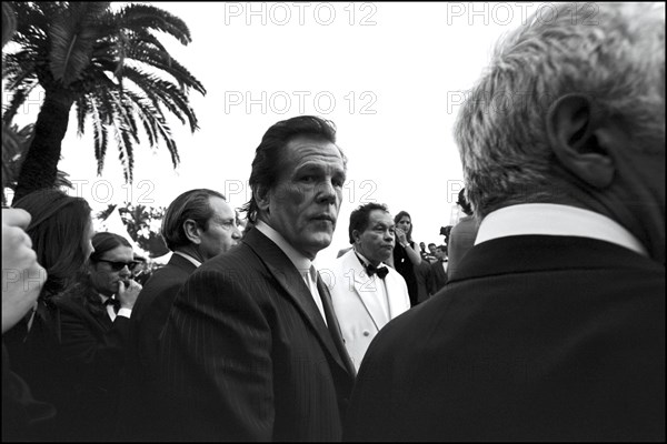 05/20/2001. 54th Cannes Film Festival : Backstage closing ceremony