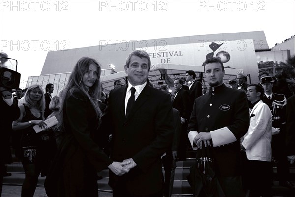 05/20/2001. 54th Cannes Film Festival : Backstage closing ceremony