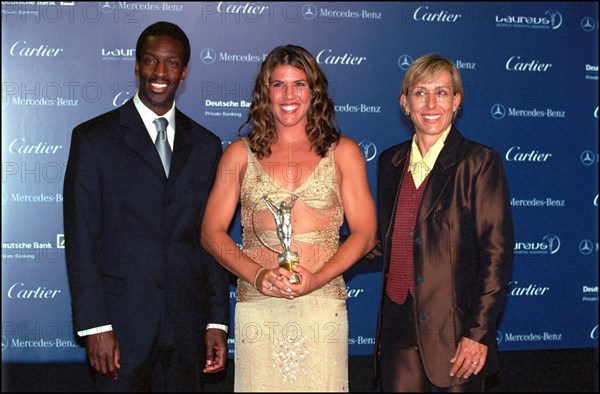 05/22/2001. Laureus world sports awards 2001