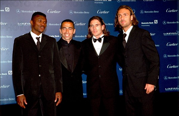 05/22/2001. Laureus world sports awards 2001