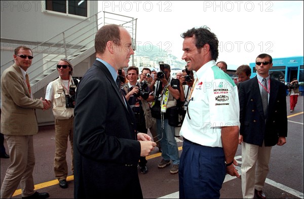 05/24/2001. Time trials for the F1 Grand prix of Monaco.