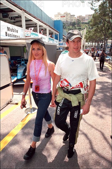 05/24/2001. Time trials for the F1 Grand prix of Monaco.