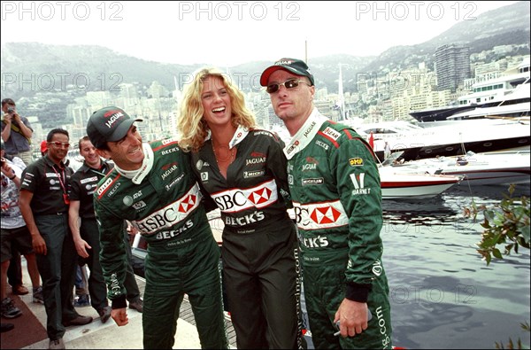 05/26/2001. Formula 1: trials for the Monaco Grand Prix.