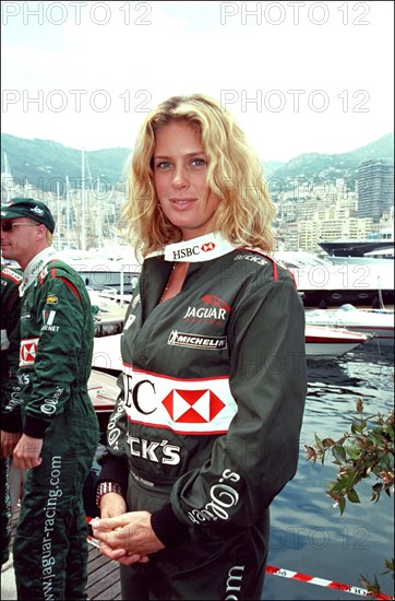 05/26/2001. Formula 1: trials for the Monaco Grand Prix.