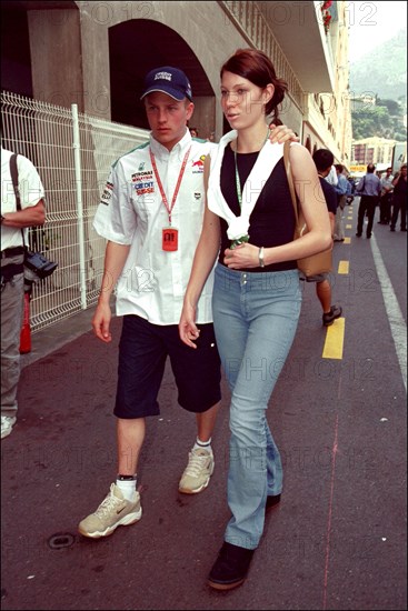 05/26/2001. Formula 1: trials for the Monaco Grand Prix.