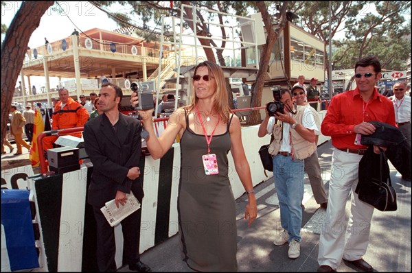 05/26/2001. Formula 1: trials for the Monaco Grand Prix.