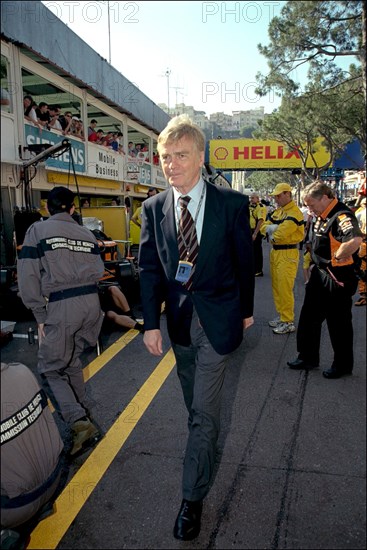 05/26/2001. Formula 1: trials for the Monaco Grand Prix.