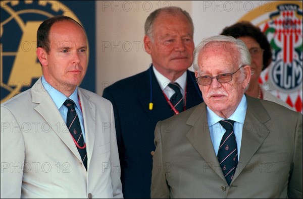 05/27/2001. Formula 1 Monaco Grand Prix: awards ceremony.