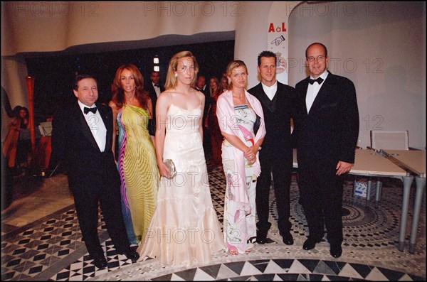 05/27/2001. Gala party at Monte-carlo Sporting club after formula one GP.