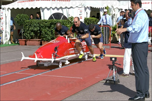 09/00/2001. Prince Albert at the 8th world push championships