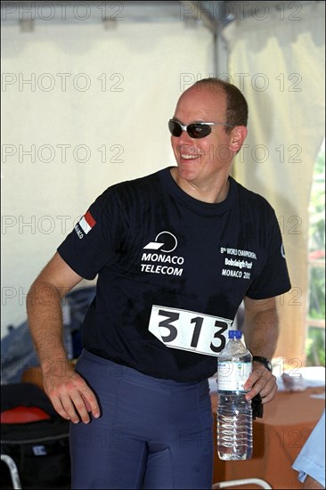 09/00/2001. Prince Albert at the 8th world push championships