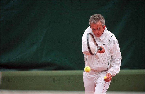 09/14/2001. "MG Rover Classic" Tennis tournament at the Country club of Paris.