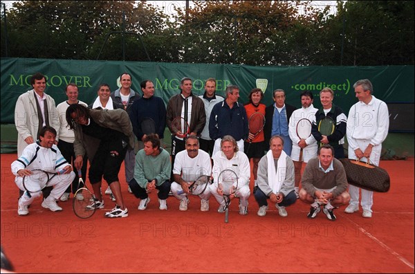 09/14/2001. "MG Rover Classic" Tennis tournament at the Country club of Paris.