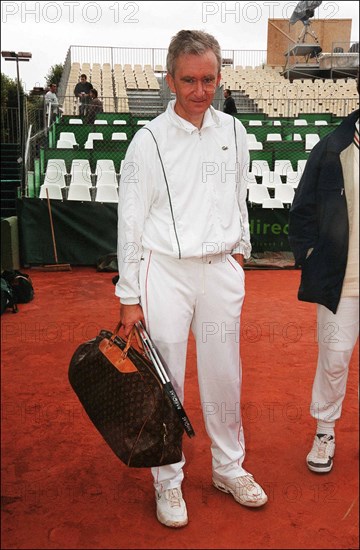 09/14/2001. "MG Rover Classic" Tennis tournament at the Country club of Paris.