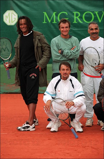 09/14/2001. "MG Rover Classic" Tennis tournament at the Country club of Paris.