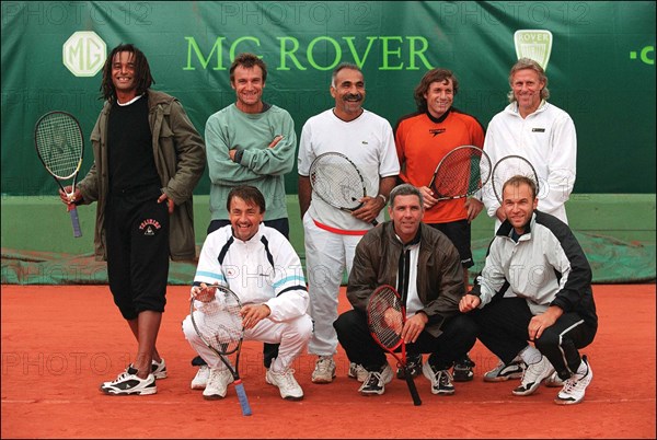 09/14/2001. "MG Rover Classic" Tennis tournament at the Country club of Paris.