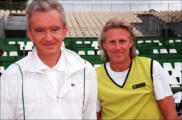 09/14/2001. "MG Rover Classic" Tennis tournament at the Country club of Paris.