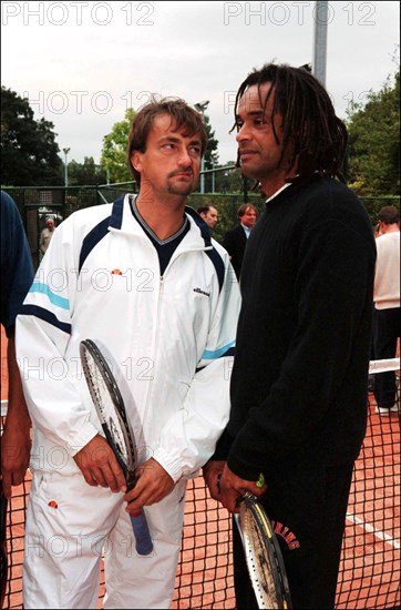 09/14/2001. "MG Rover Classic" Tennis tournament at the Country club of Paris.