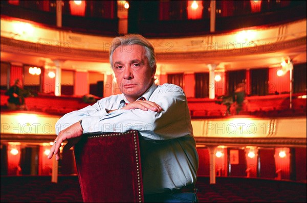 09/00/2001.  French singer Michel Sardou new owner of the "Porte St Martin".