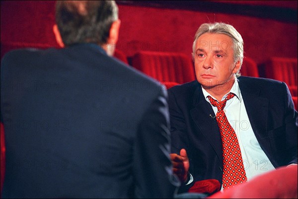 09/00/2001.  French singer Michel Sardou new owner of the "Porte St Martin".