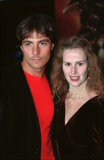 09/27/2001. Premiere of Baz Luhrmann's movie "Moulin Rouge" in Paris.