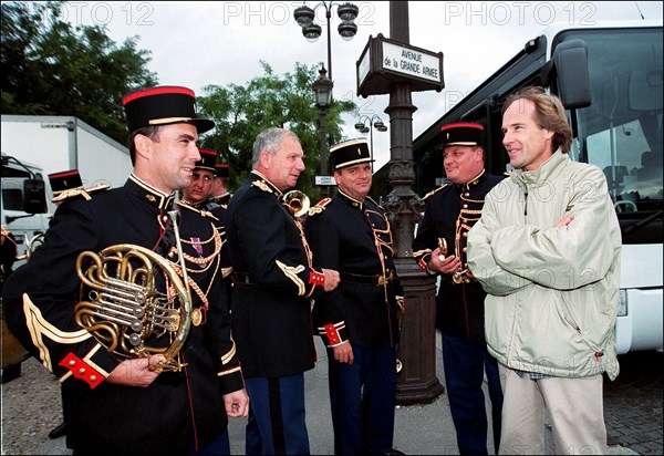 09/00/2001. Close-up Richard Clayderman, pianist