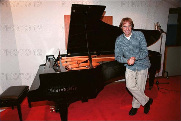 09/00/2001. Close-up Richard Clayderman, pianist