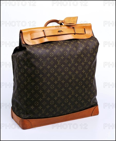 00/00/2001. EXCLUSIVE: Close-up on luxury luggage Patrick Louis Vuitton in his workshop.