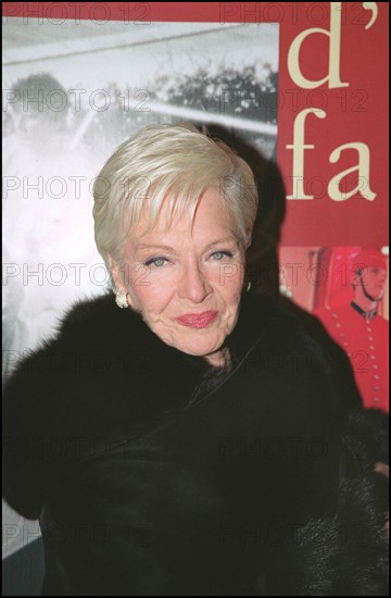 12/04/2001. Philippe Bouvard attends launch party for his latest book at Fouquet's.