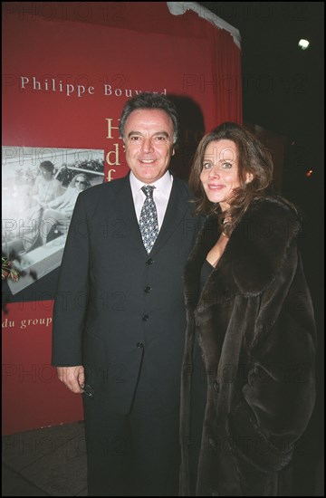 12/04/2001. Philippe Bouvard attends launch party for his latest book at Fouquet's.