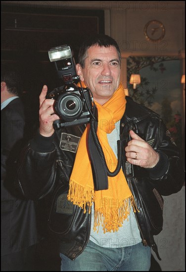 12/04/2001. Philippe Bouvard attends launch party for his latest book at Fouquet's.