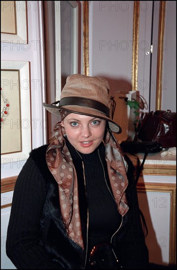 12/12/2001. Party at Van Cleef and Arpels shop on Vendome square.