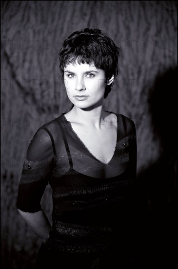 02/00/2002.  Close-up Noemie Kocher, a French actress who plays in several French and English TV series.