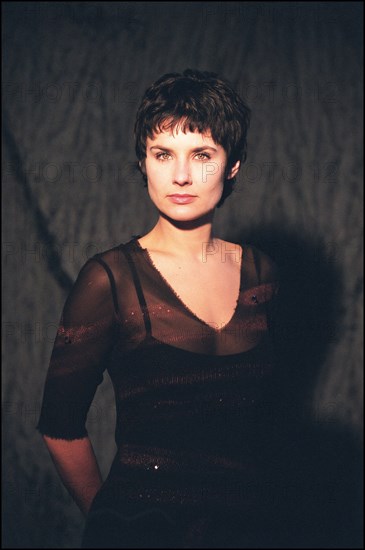 02/00/2002.  Close-up Noemie Kocher, a French actress who plays in several French and English TV series.