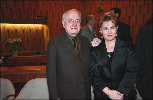 02/11/2002. Meeting of unesco goodwill ambassadors in Paris