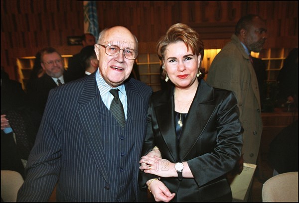 02/11/2002. Meeting of unesco goodwill ambassadors in Paris