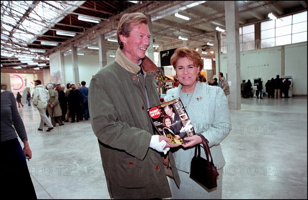 02/00/2002. Grand duke and duchess of Luxembourg, Henri and Maria Theresa, in Paris