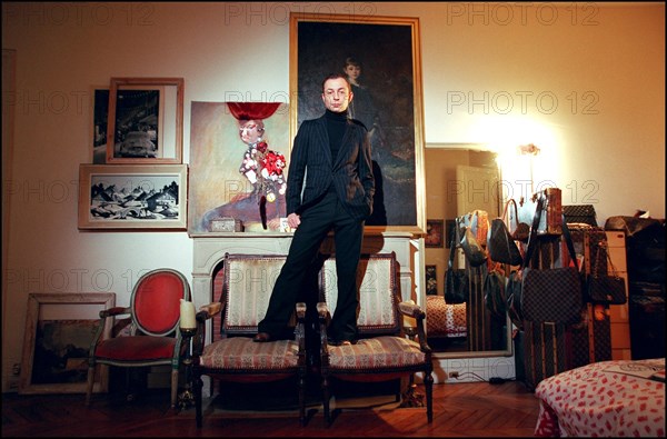 02/24/2002. EXCLUSIVE: Fashion Designer Laurent Mercier gives a shot in the arm to Balmain Haute Couture.