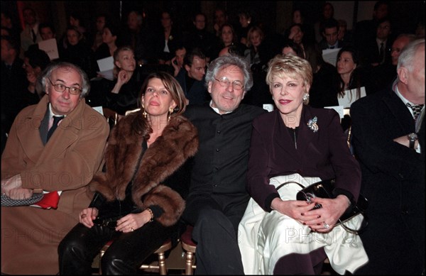 03/05/2002. Taiza fashion show at the National school fine arts in Paris.