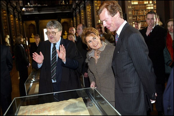 03/05/2002. Grand Duke Henry and Maria Teresa of Luxembourg