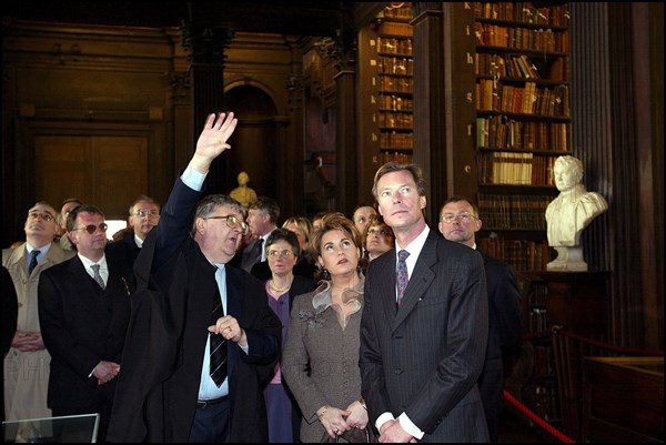 03/05/2002. Grand Duke Henry and Maria Teresa of Luxembourg