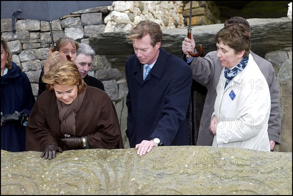 03/05/2002. Grand Duke Henry and Maria Teresa of Luxembourg