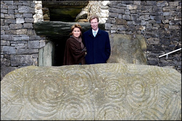 03/05/2002. Grand Duke Henry and Maria Teresa of Luxembourg